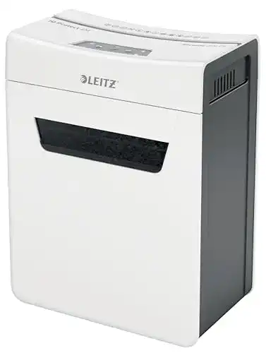 Aktenvernichter mit Sicherheitsstufe 5 Leitz IQ 4M für Büro und Zuhause