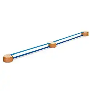 Erzi Slackline-Gestell Slackspot Double aus Holz