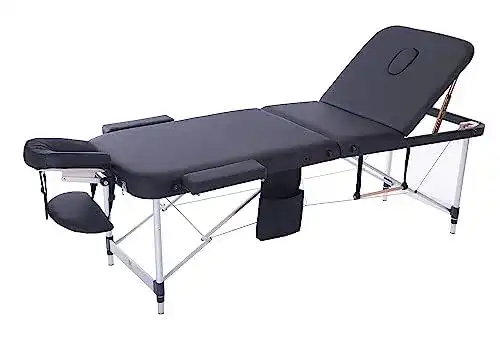 Massageliege Massunda Comfort Light, mobil und aus Aluminium