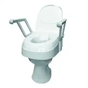 Toilettensitzerhöhung mit Armlehnen von Drive Medical