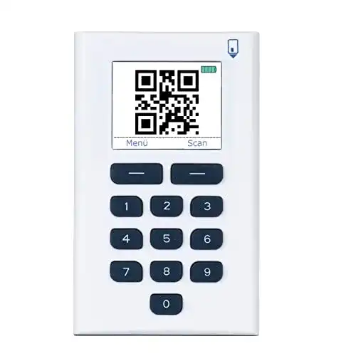 Tan-Generator HeiTrade Digipass 882 QR Chip und Foto