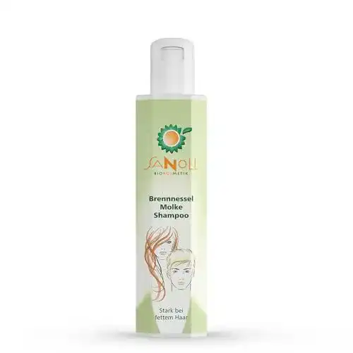Brennnessel Shampoo mit Molke von Sanoll für fettendes Haar