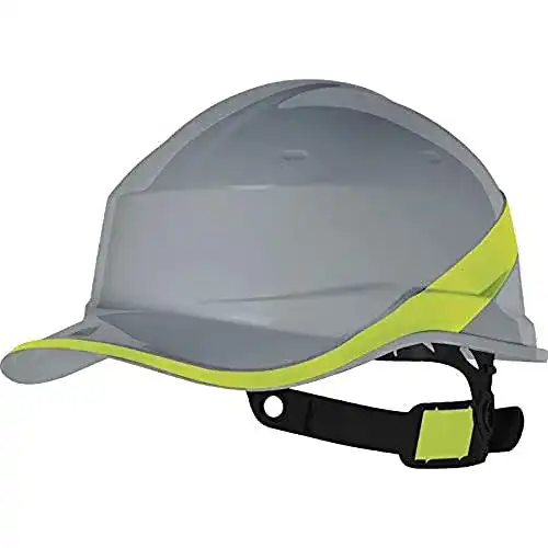 Bauhelm Deltaplus DIAM5GRJAFL – Industrieschutzhelm in Grau-Gelb