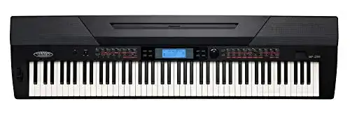 Classic Cantabile SP-250 BK Stagepiano mit 88 Tasten und Hammermechanik