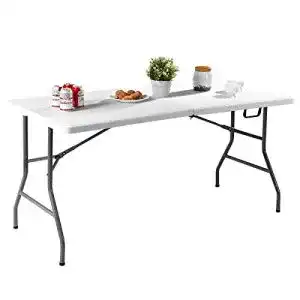 Koffertisch Costway klappbar 153×74 cm für Garten und Camping