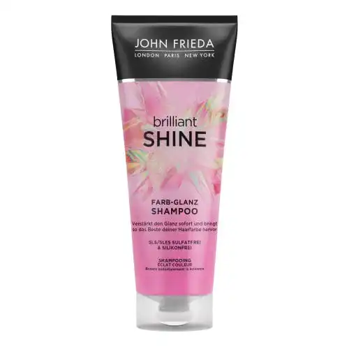 Silikonfreies John Frieda Brilliant Shine Shampoo für Farb-Glanz