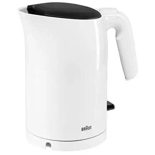 Wasserkocher Braun WK 3110 WH mit 1,7 Litern Füllmenge und 3000 Watt