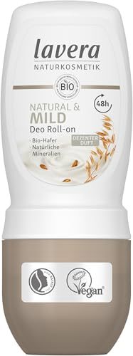 Lavera Deo Roll-on Natural & Mild 48h – Vegan – Aluminiumfrei