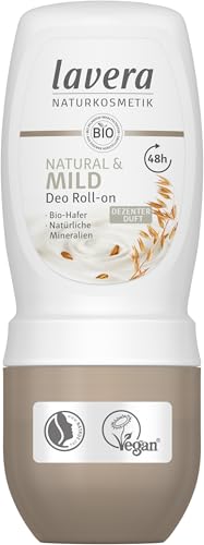 Lavera Deo Roll-on Natural & Mild 48h – Vegan – Aluminiumfrei