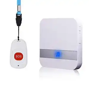 Hausnotruf Aleenfoon Wireless Mobiler Alarm für Pflegebedürftige