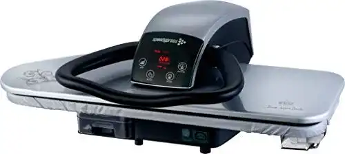 Bügelpresse Speedypress Dampf 91HD Silber für schwere Textilien