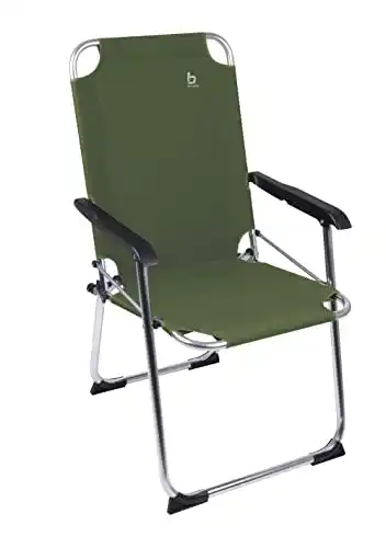 Campingstuhl Bo-Camp Alu Klappstuhl für Angler und Outdoor-Aktivitäten