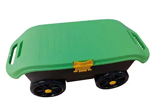 Fahrbarer Gartensitz Tec Hit 390003 Rollstuhl 3 in 1