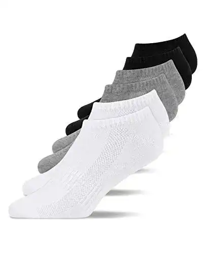 Snocks Herren und Damen Sneaker Socken im 6er Pack