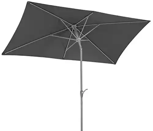 Schneider Sonnenschirm Porto – Robuster Gartenschirm für windige Standorte