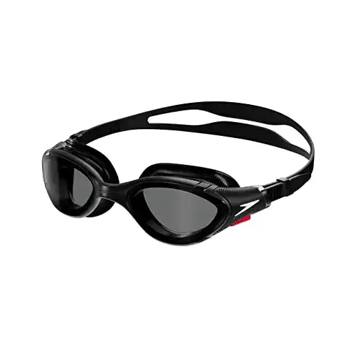 Schwimmbrille Speedo Unisex Erwachsene Biofuse 2.0 in Schwarz