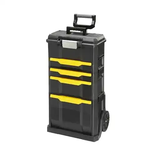 Werkzeugtrolley von Stanley – Rollende Werkstatt aus Metall und Kunststoff