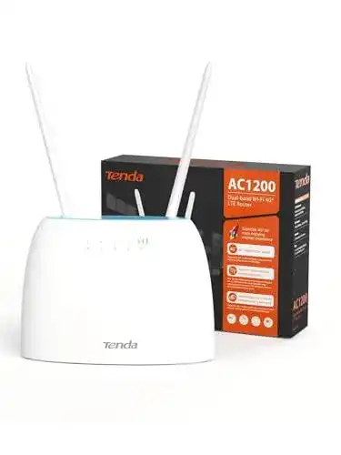 Tenda 4G09 4G LTE WLAN Router für SIM-Karten mit Dualband