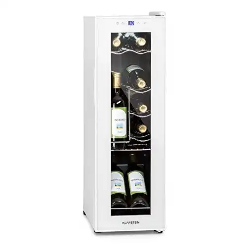 Weinkühlschrank für 12 Flaschen von Klarstein, 1-Zonen Modell