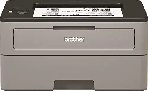 Brother HLL2350DW Laserdrucker in Hellgrau und Schwarz, 30 Seiten pro Minute