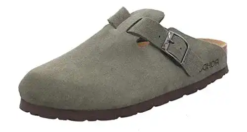 Clogs aus Leder für Damen von Rohde – Klassische Pantolette