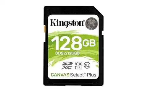 SDXC Speicherkarte 128 GB Kingston Canvas Select Plus SDS2/128GB