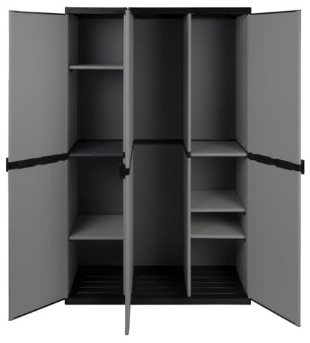 Kunststoffschrank Kreher Modularer Universal mit drei Türen