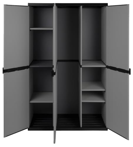 Kunststoffschrank Kreher Modularer Universal mit drei Türen