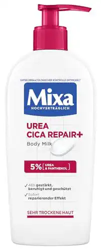 Mixa Urea Cica Body Lotion für sehr trockene Haut, 250 ml