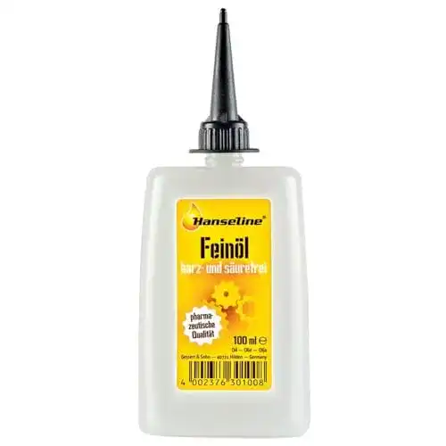 Nähmaschinenöl Hanseline 100ml für eine optimale Pflege von Nähmaschinen