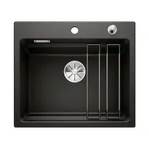 Blanco Spüle Etagon 6 Keramik Schwarz für 60 cm breite Unterschränke