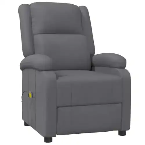 Massagesessel vidaXL mit Liegefunktion und 6 Massagepunkten