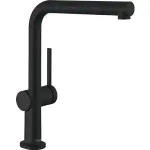 Küchenarmatur Hansgrohe Talis M54 in Schwarz mit Auslaufhöhe 270 mm