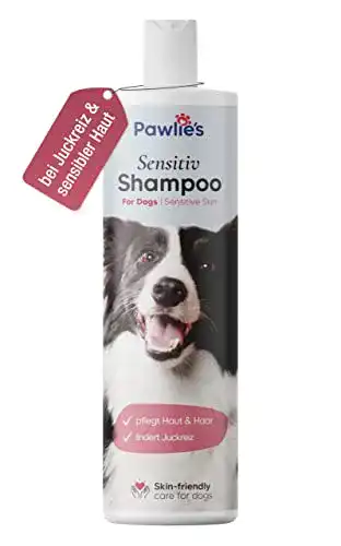 Pawlie’s Sensitiv Hundeshampoo gegen Flöhe und Juckreiz für Hunde