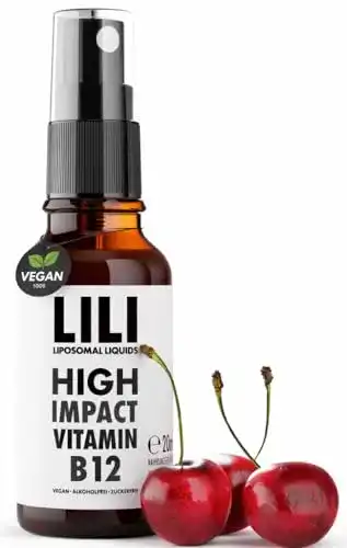 Vitamin B12 Spray LILI liposomales Liquid mit 500 µg pro Sprühstoß