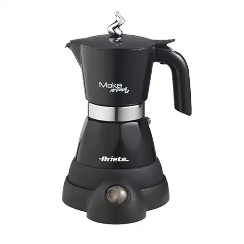 Elektrischer Espressokocher Ariete 1358 Moka Aroma im Test