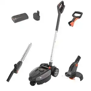 Yard Force 12V iFlex Urban Akku-Rasenmäher im Set mit Rasentrimmer und Heckenschere