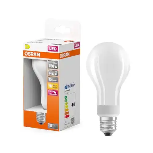 Dimmbares LED Leuchtmittel E27 mit Filament-Technologie von Osram