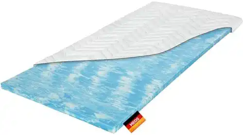 Meos Gel-Schaum Topper 140×200 für Matratzen und Boxspringbetten