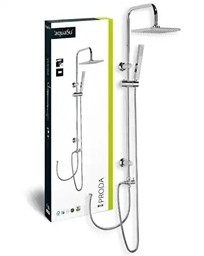 Regendusche AquaSu Duschsystem Proda mit Handbrause