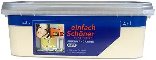Wandfarbe Beige Wilckens Innenwandfarbe matt 2,5 l