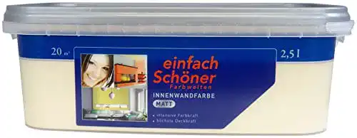 Wandfarbe Beige Wilckens Innenwandfarbe matt 2,5 l
