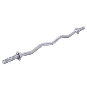 Gorilla Sports SZ Curlstange 30mm, 120cm mit Sternverschlüssen, bis 180kg