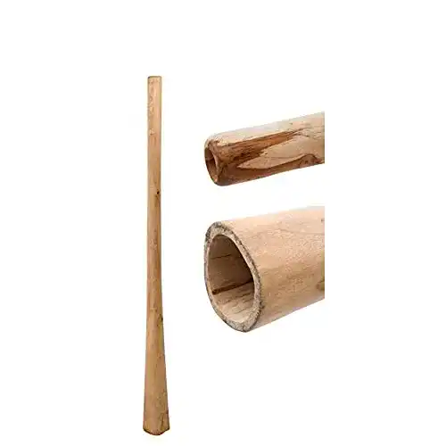 Didgeridoo Terre Teak 130 cm aus natürlichem Holz