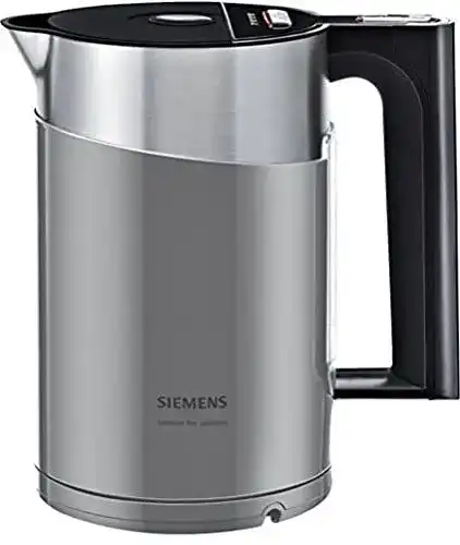 Siemens kabelloser Wasserkocher mit sensorgesteuerter Temperaturregelung
