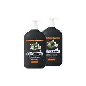 Schauma Shampoo für Männer Sports Power Shampoo 2x 750 ml