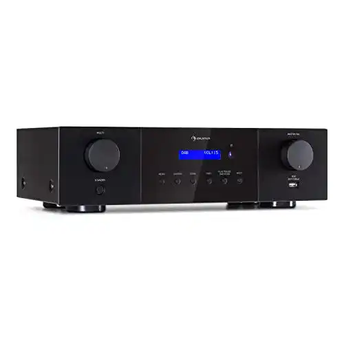 HiFi-Verstärker auna AMP-4000 DAB Stereo mit Digitalradio