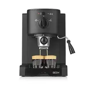 Beem Kaffeemaschine Espresso Perfect Siebträgermaschine mit 20 Bar Druck