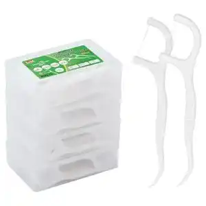 Zahnseide Laoye Dental Floss 200 Stück mit Zahnstocherhalter