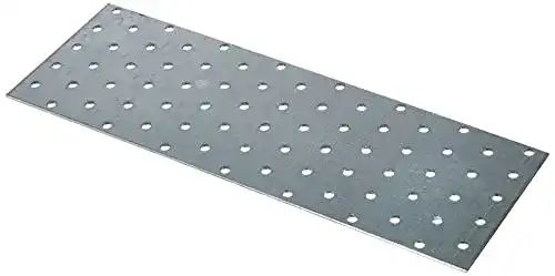BGS DIY 80787 Stahl-Lochplatte für Heimwerkerprojekte